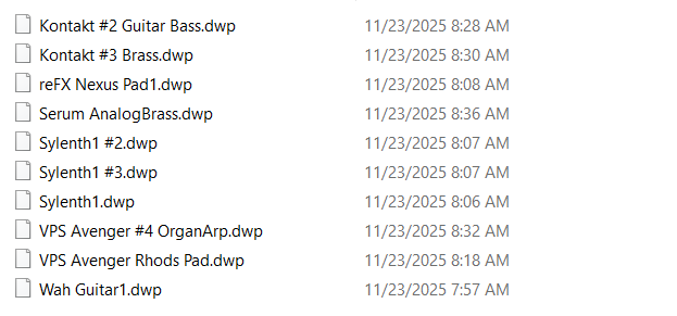 محتویات پوشه دایرکت ویو