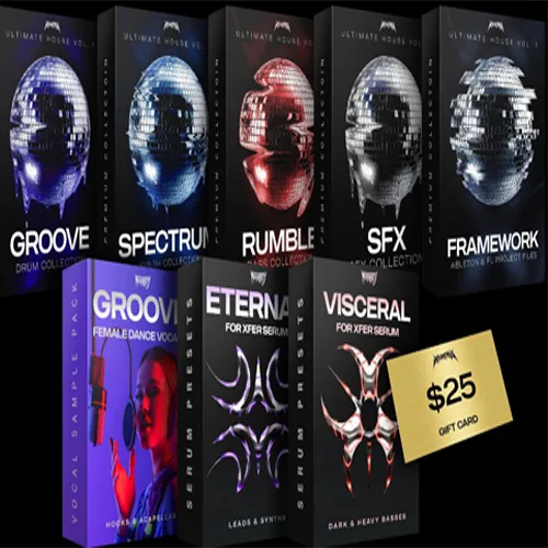 پکیج کامل لوپ و سمپل MOONBOY-Ultimate House Vol.1