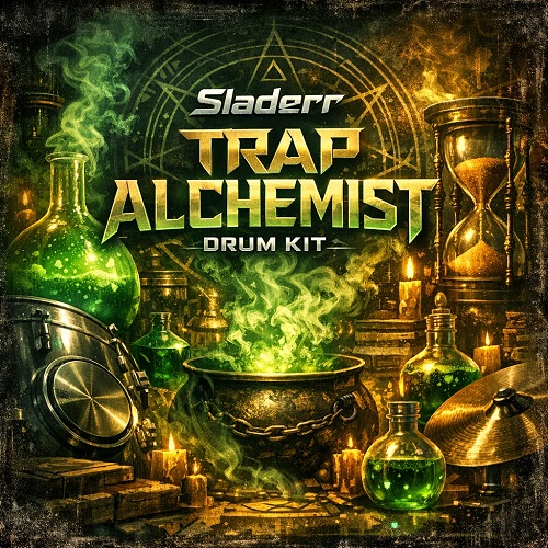 پکیج سمپل پک ترپ Sladerr – Trap Alchemist Drum Kit